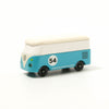 VW Camper Van T1 Smoky Blue wooden toy CandyVan  | ©️ Conscious Craft
